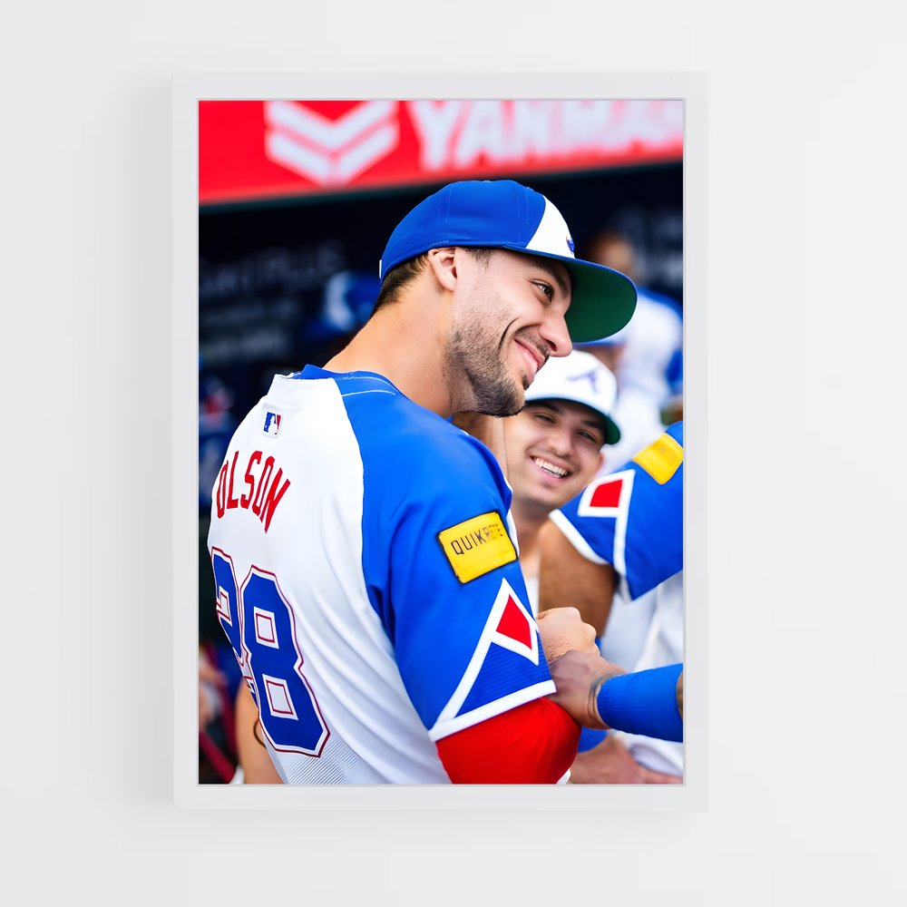 Poster Dodgers en Finale – affiche Baseball (vue 3)